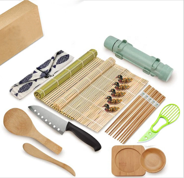 High Quality Easy Use Natural Bamboo Sushi Rolling Mat