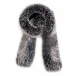 high quality faux fur  scarf  for women in winter  other scarves &amp; shawls  faux fur  Factory price Shenzhen Lily Cheng