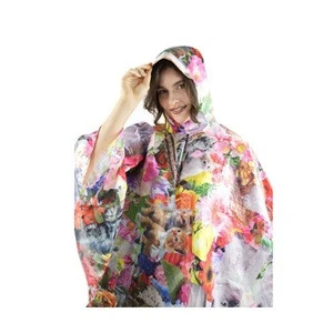 High Quality Full Color Dupont Tyvek raincoat