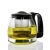 Import High quality heat resistant borosilicate glass tea pot with handle Infuser for blooming and loose leaf tea pot from China