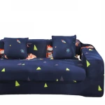 High quality high elasticity soft solid color cartoon  sofa cover