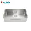 High Quality Kitchen Modern Sink Hand Washing Commercial SUS304 Stainless Steel Kitchen Sink