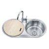 high quality kitchen sink manufacturers SS Restaurant kitchen sink with kitchen sink accessories