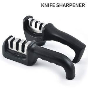 High Quality Knife sharpener Professional Kitchen honing 3 stage Tungsten Steel Knife sharpener