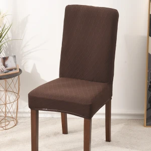 High quality knitted  spandex dining chair covers wholesale china