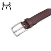 High quality mens apparel coloured leather belts