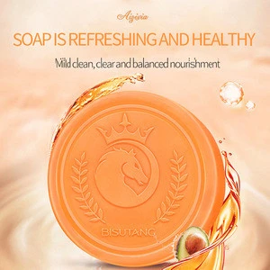 High Quality Natural organic 100% horse oil soap handmade bath soap handmade