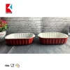 High Quality New Bone China Dish Plate Ceramic Baking Tray