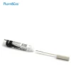 High quality of transparent plastic packaging tube with white brush for mascara
