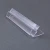 Import high quality PC material shower door accessories waterproof glass bottom seal from China