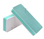 High quality Personalized Case Reusable Zebra Block  Private Label Square Disposable Buffer Custom Professional Nails File