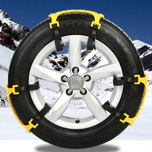 High Quality Plastic Universal Safety Rubber Type Tire Truck Snow Chain