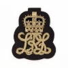 High Quality Royal Badges 3d Hand Bullion Silk Embroidery Badge Patch With Cheap Price