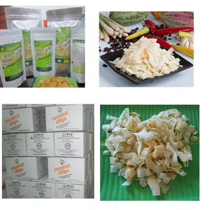 High quality snack coconut chips variety flavor roasted natural sweet