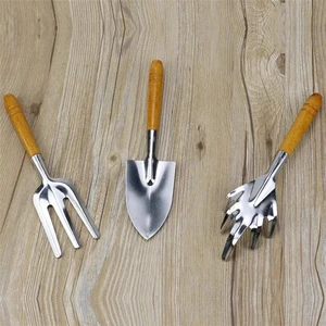 High quality stainless steel 3 pcs kids garden tools , garden shovel