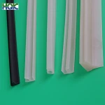 High quality  waterproof E/P/H/U/T shape flexible silicone rubber seal strip for door & window