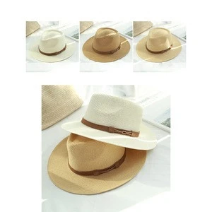 High Quality Womens Summer Foldable Straw Hat Wide Brim Sun Beach Hat
