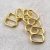 Import High quality zinc alloyed metal bra strap hook adjuster for swimwear lingerie from China