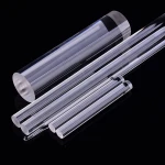 High temperature and corrosion resistant quartz rod