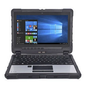 Hightonfactory  Cheapest laptop11.6 inch  Fully Rugged Tablet Laptop,  rugged notebook computer with Barcode Fingerprint Scanner