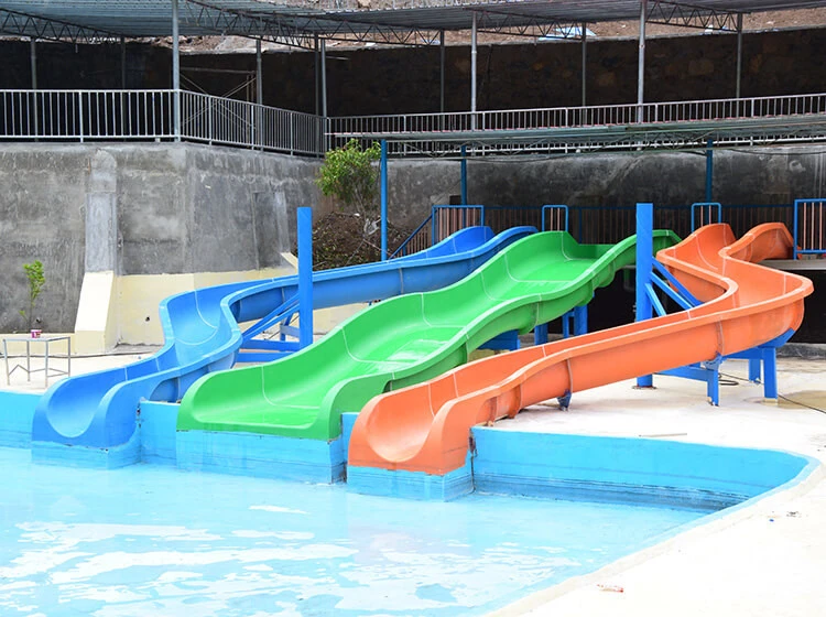 Hillside water slide wholesale+great fun bouncy water slides
