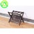 Import Home Stable Durable Foldable Dark Brown Color  Bamboo Luggage Rack With Shoe Shelf And Hold Baggage from China