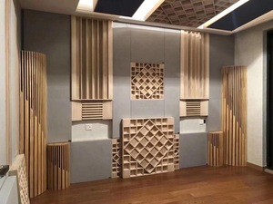 home theater sound diffusers ceiling acoustic panel audio room wooden acoustical diffuser panel sound diffuser panel for studio