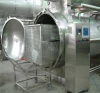 Horizontal Food Sterilizer Autoclave with Piping and Trolley