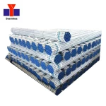 Hot dipped galvanized pre-galvanized  round  square rectangle steel pipe