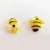 Import hot sale 20mm flatback artificial honeybee shape resin animal cabochon from China
