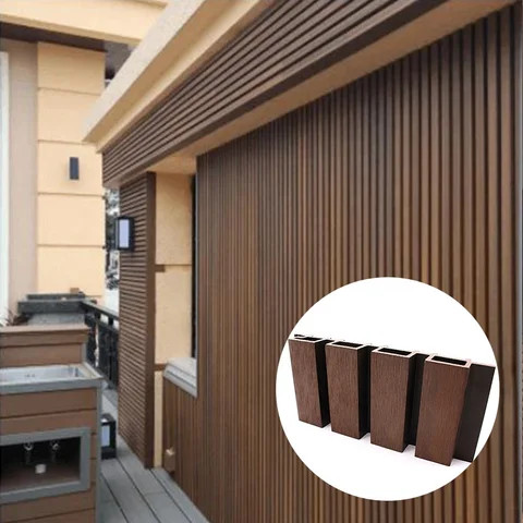 Buy Hot Sale 3d Fluted Wpc Cladding Exterior Wall Panel For Decoration ...