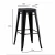 Import hot sale best price quality modern cheap steel bar stool chair from China