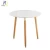 Import Hot Sale  Black MDF Top With Solid Wooden Beech Legs Dining Table In Dining Room Furniture from China