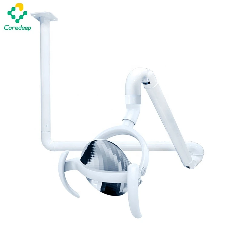 Hot sale dental chair removable handle led shadeless sensor oral light with reflector