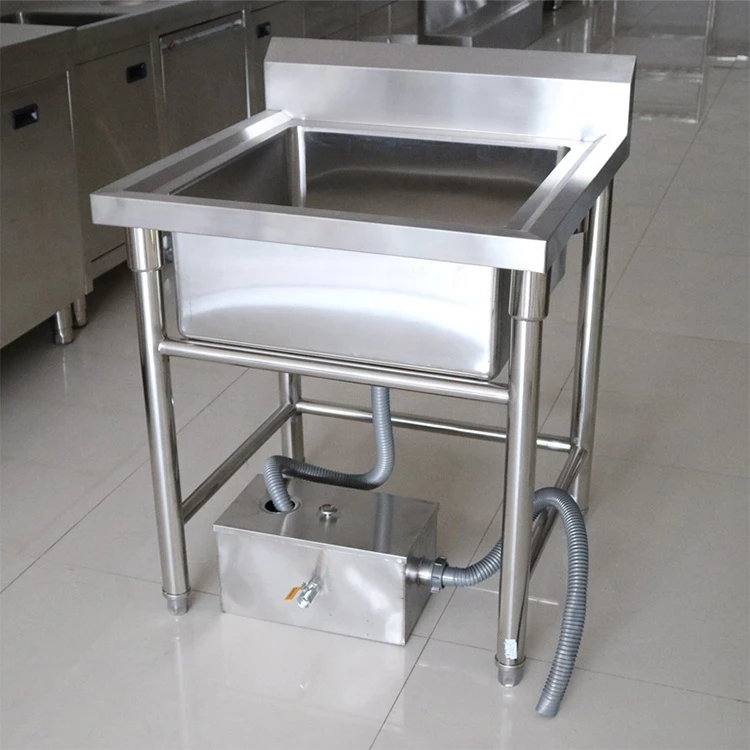 hot sale environmentally-friendly Restaurant Kitchen Commercial Stainless Steel Oil Water Separator