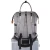 Import hot sale fashion multifunction waterproof mummy tote & shoulder travel backpack nappy baby diaper bag from China