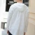 Import Hot sale fashion new custom design private label shirt white black grid long sleeve shirt with hood from China