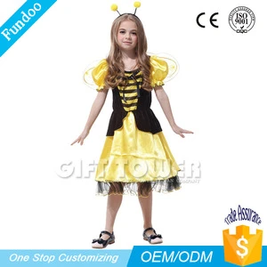 hot sale girls bamble bee fairy costume