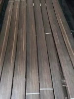 Hot Sale Natural Wood Macassar Ebony Natural Wood Veneer for High End Decoration