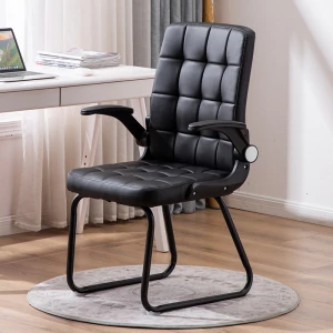 hot sale recommendation rotating armrest office meeting chair comfortable without wheels