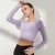 Import hot sale seamless long sleeve yoga top for fitness winter women outdoor training sports shirts from China