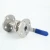 Import Hot sell 1/4"-4" 2pc stainless steel cf8m flange ball valve,investment casting. from China