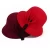 Import Hot sell ladies pot hat woolen hat with flower decoration Korean fashion winter women hat from China