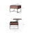 Import hot sell multifunctional modern folding coffee table design from China