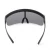 Import Hot Sell New Stylish Cool Plastic Faceshield Mask Eye Protection Fashionable Face Shield With Glasses Frame  Anti Fog from China