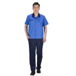 Hot sell stylish farm work wear non-shrink summer clothing uniform for men and women