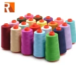 Hot Selling 750 Colors In Stock 4000 Yards 402 100 Polyester Hilo De Coser Sewing Thread For Sewing Machine