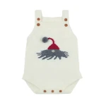 Hot-selling Christmas winter Camisole kbitted sweater baby climbing shirt baby jumpsuit sweater