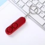 Hot Selling Colored Personal Child Safety High Deterrence Mini Portable Alarm Cute Keychain Emergency Key Finder