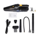 Hot Selling Double Use  Digital Display Car Tire Inflator 4 In 1 Car Vacuum Cleaner with Tire Pressure Monitoring Tool